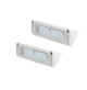 LED Awning Light - 12-28V DC - White casing - Emmitt Color: Natural White - WK-AL2WHX- AZLED